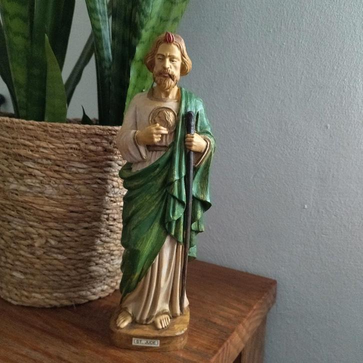 Standbeeld van Sint Judas, Antiek en Kunst, Antiek | Religieuze voorwerpen, Ophalen of Verzenden