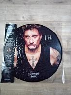 Johnny Hallyday picture disc 'jamais seul” nieuw, Cd's en Dvd's, Verzenden, Nieuw in verpakking, Rock-'n-Roll