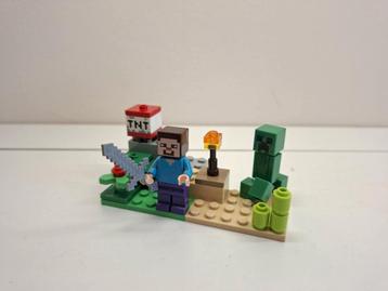 Lego MINECRAFT 30393 STEVE & CREEPER beschikbaar voor biedingen