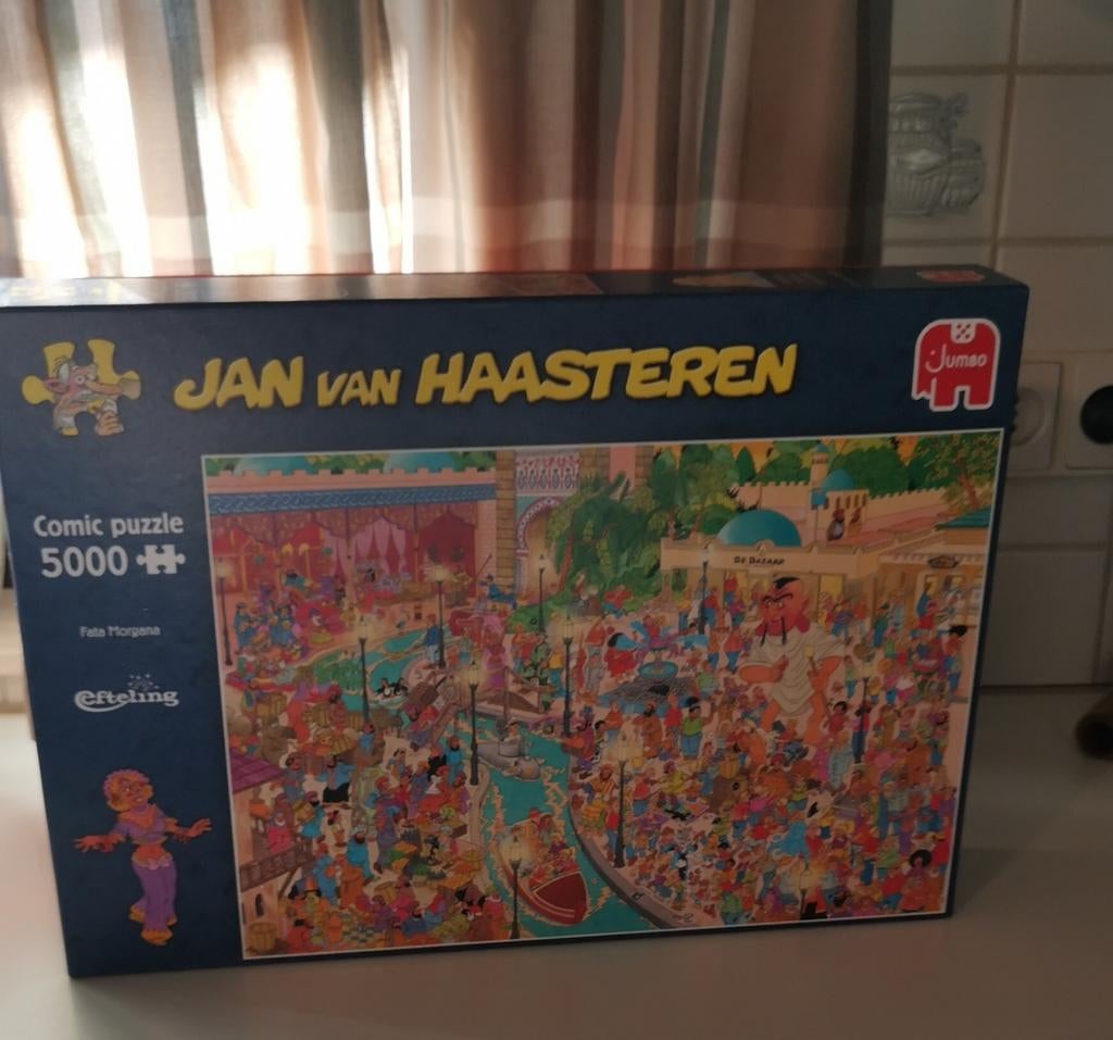 NIEUWE Jan van Haasteren puzzel, Ophalen