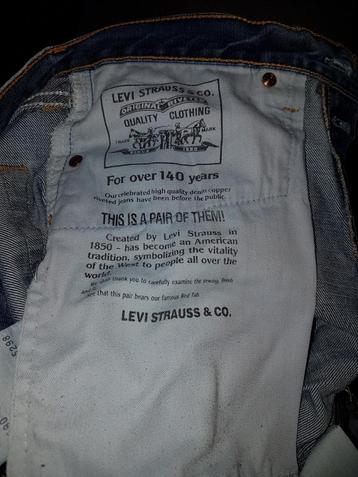 Levi's heren jeans maat w34/ l34  beschikbaar voor biedingen