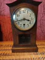 houten antieke mantel klok jaren 20, Ophalen of Verzenden