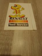 Sticker Renault, Ophalen of Verzenden