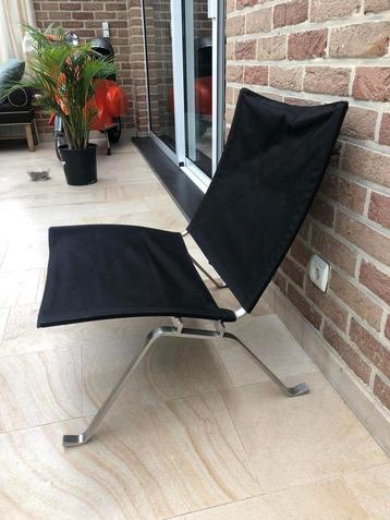 Design stoeltje stoel voor binnen of buiten zwart rvs beschikbaar voor biedingen