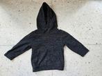 Sweat à capuche noir, taille 116, Enlèvement