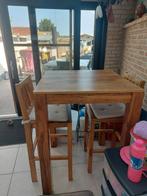 Bartafel in teak, Huis en Inrichting, Ophalen of Verzenden, Zo goed als nieuw