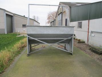 Voederbak - Silo - Decock - galvanisé beschikbaar voor biedingen
