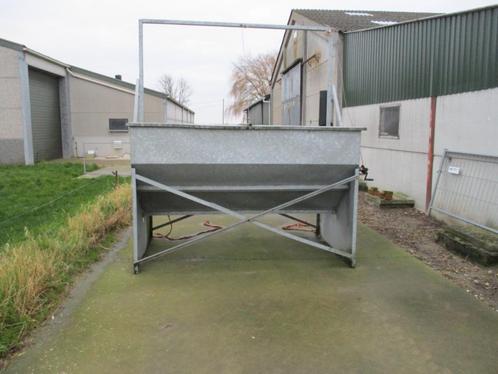 Voederbak - Silo - Decock - galvanisé, Dieren en Toebehoren, Pluimvee