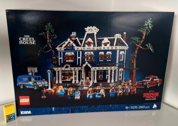 Lego 11370 Stranger Things The Creel House, Kinderen en Baby's, Speelgoed | Duplo en Lego, Nieuw, Lego, Complete set, Ophalen of Verzenden