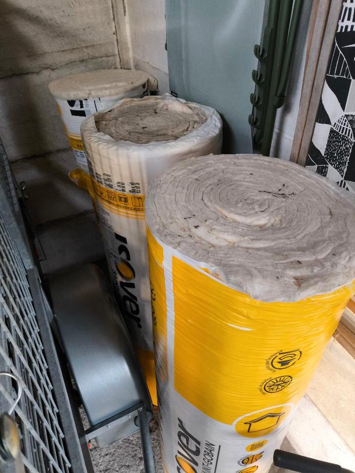 25m² NIEUW ISOVER Isoconfort 35 60mm dik, Doe-het-zelf en Bouw, Isolatie en Afdichting, Nieuw, Glaswol, 4 tot 8 cm, 15 m² of meer