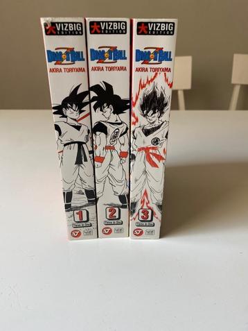 Manga Dragonball Z - volume 1, 2, 3 (EN) beschikbaar voor biedingen