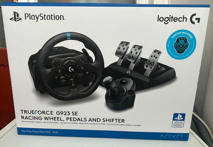 LOGITECH G923 SE + SHIFTER + PEDALES, Games en Spelcomputers, Spelcomputers | Sony PlayStation 5, Nieuw, Playstation 5, Ophalen