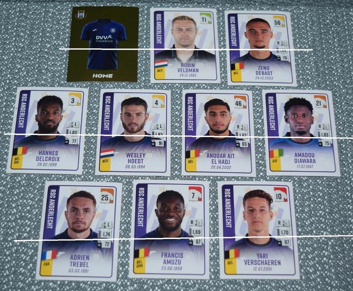 RSC Anderlecht Pro League 22 / 23 / 10 stickers, Verzamelen, Sportartikelen en Voetbal, Nieuw, Poster, Plaatje of Sticker, Verzenden