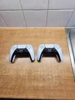 2 Witte Controllers voor PlayStation 5 !, Comme neuf, Enlèvement, Playstation 5