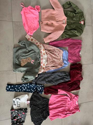 Meisjespakket maat 104, Enlèvement, Comme neuf, Taille 104