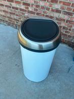 Brabantia touch bin  60 L, Huis en Inrichting, Woonaccessoires | Prullenbakken, 40 liter of meer, Ophalen, Gebruikt, Metaal