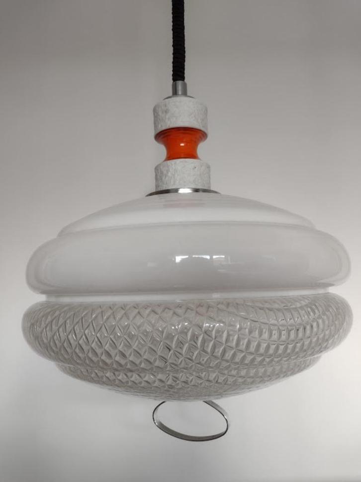 Brevettato hanglamp Rolly rise-and-fall eetkamer plafondlamp, Huis en Inrichting, Lampen | Plafondlampen, Gebruikt, Kunststof