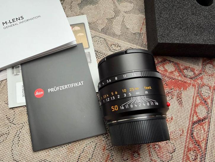 Nieuw Leica Summilux M 50mm 1.4 ASPH Close Focus 11728, Audio, Tv en Foto, Foto | Filters, Nieuw, Ophalen of Verzenden