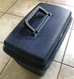 Delsey beautycase, Handtassen en Accessoires, Ophalen, Gebruikt, Blauw, Met spiegeltje(s)