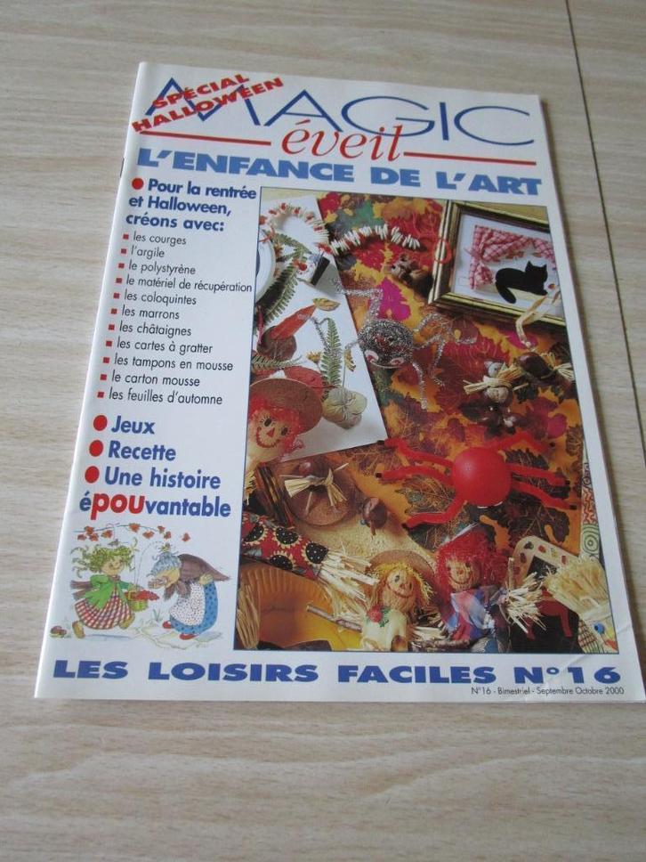 Les loisirs faciles n 16 Halloween, Livres, Loisirs & Temps libre, Comme neuf, Scrapbooking et Bricolage, Convient aux enfants
