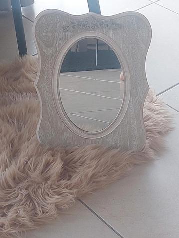 Nieuwe landelijke spiegel 30x 40 cm  beschikbaar voor biedingen