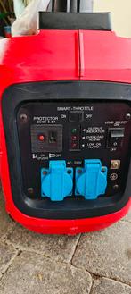 powerplus stille benzine digitale generator... 1700W, Zo goed als nieuw
