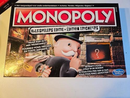 Monopoly valsspelers editie, Hobby & Loisirs créatifs, Jeux de société | Jeux de plateau, Comme neuf, Enlèvement ou Envoi