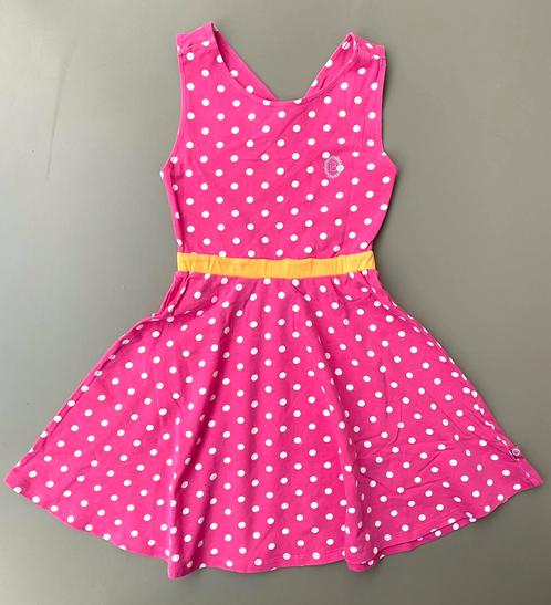 Kleedje zomer roze polka dots Bomba 134-140, Kinderen en Baby's, Kinderkleding | Maat 140, Zo goed als nieuw, Meisje, Jurk of Rok