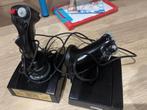 Hotas thrustmaster cougar, Computers en Software, Joysticks, Ophalen, Gebruikt, Thrustmaster