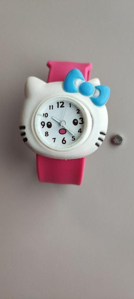 **51	kinderhorloge KT Cat.      *   gratis bij ander artikel, Handtassen en Accessoires, Horloges | Kinderen, Gebruikt, Ophalen