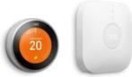 Nest learning thermostaat 2de gen. + heatlink als nieuw, Doe-het-zelf en Bouw, Ophalen of Verzenden, Zo goed als nieuw