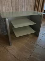 Tv-tafeltje in glas, Huis en Inrichting, Ophalen, Zo goed als nieuw, Glas