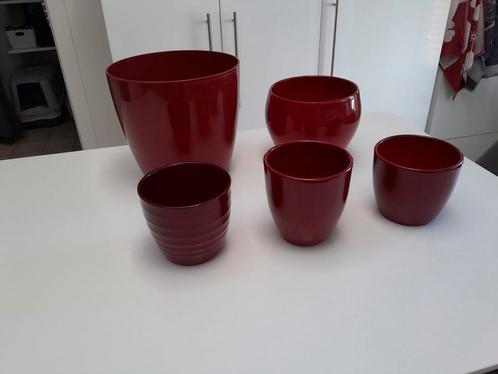 Potten in de cache, Tuin en Terras, Bloempotten, Zo goed als nieuw, Ophalen