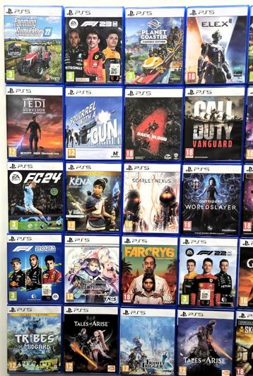 Ruime voorraad Playstation 5 games beschikbaar voor biedingen