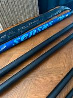 Sensas pole king 40 .   9.5m carbon, Ophalen, Zo goed als nieuw, Vaste hengel