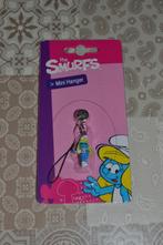 Smurfin Minihanger gestreepte trui, Verzamelen, Smurfen, Ophalen of Verzenden, Nieuw, Smurfin, Gebruiksvoorwerp