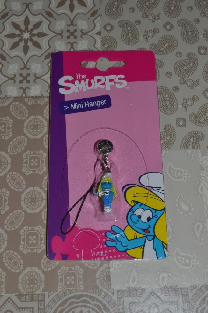 Smurfin Minihanger gestreepte trui, Verzamelen, Smurfen, Nieuw, Gebruiksvoorwerp, Smurfin, Ophalen of Verzenden
