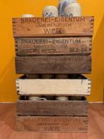 Bierpotten Van Roy + houten kratten, Ophalen