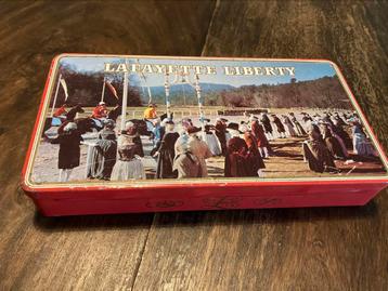 Boîte à cigares Lafayette Liberty boîte en étain, Enlèvement ou Envoi