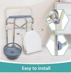 Nouvelle chaise de toilette pliable, Enlèvement ou Envoi, Neuf