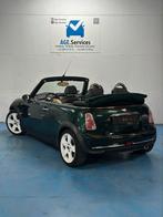 Mini Cooper C cabriolet benzine 1.6 keuring, Auto's, Mini, Beige, 4 cilinders, Cabriolet, Leder
