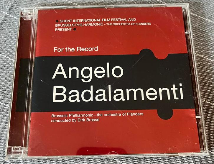 Angelo Badalamenti : For the record, Cd's en Dvd's, Cd's | Klassiek, Zo goed als nieuw, Opera of Operette, Ophalen of Verzenden