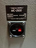 Realistic MC-2500 luidsprekers, Audio, Tv en Foto, Luidsprekerboxen, Ophalen