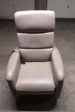 Lederen relax zetel HUKLA, Huis en Inrichting, Fauteuils, Ophalen, Zo goed als nieuw, Leer