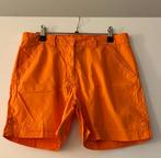 Oranje katoenen short, Kleding | Dames, Kort, Maat 42/44 (L), Oranje, Ophalen of Verzenden