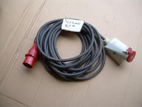rubber kabels HO7RN 5x10-4x4 en 4x10, en pvc 5x2.5 en 4x4, Doe-het-zelf en Bouw, Elektriciteit en Kabels, Gebruikt, Stekker, Ophalen