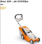 bijna-nieuwe grasmaaier van stihl, Ophalen, Stihl, Elektrische grasmaaier, Opvangbak
