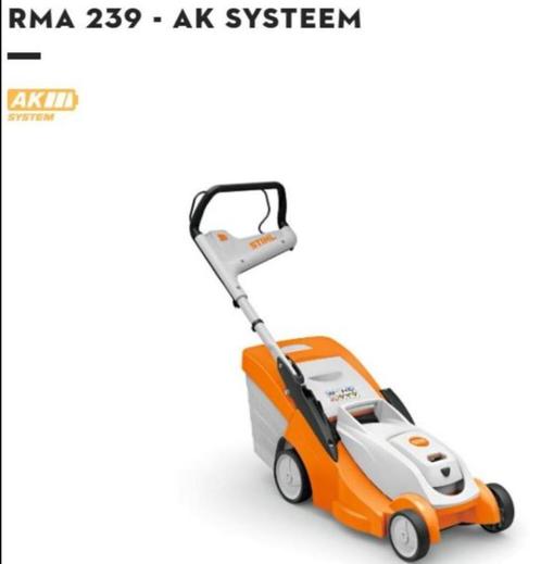 bijna-nieuwe grasmaaier van stihl, Tuin en Terras, Grasmaaiers, Zo goed als nieuw, Elektrische grasmaaier, Elektrische starter