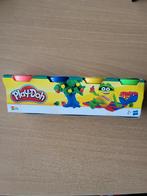 4 potjes PlayDoh, rood, blauw, geel en groen, Kinderen en Baby's, Ophalen of Verzenden, Nieuw, Knutselen
