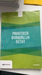 Praktisch burgerlijk recht 2021, Ophalen of Verzenden, Zo goed als nieuw, Nederlands